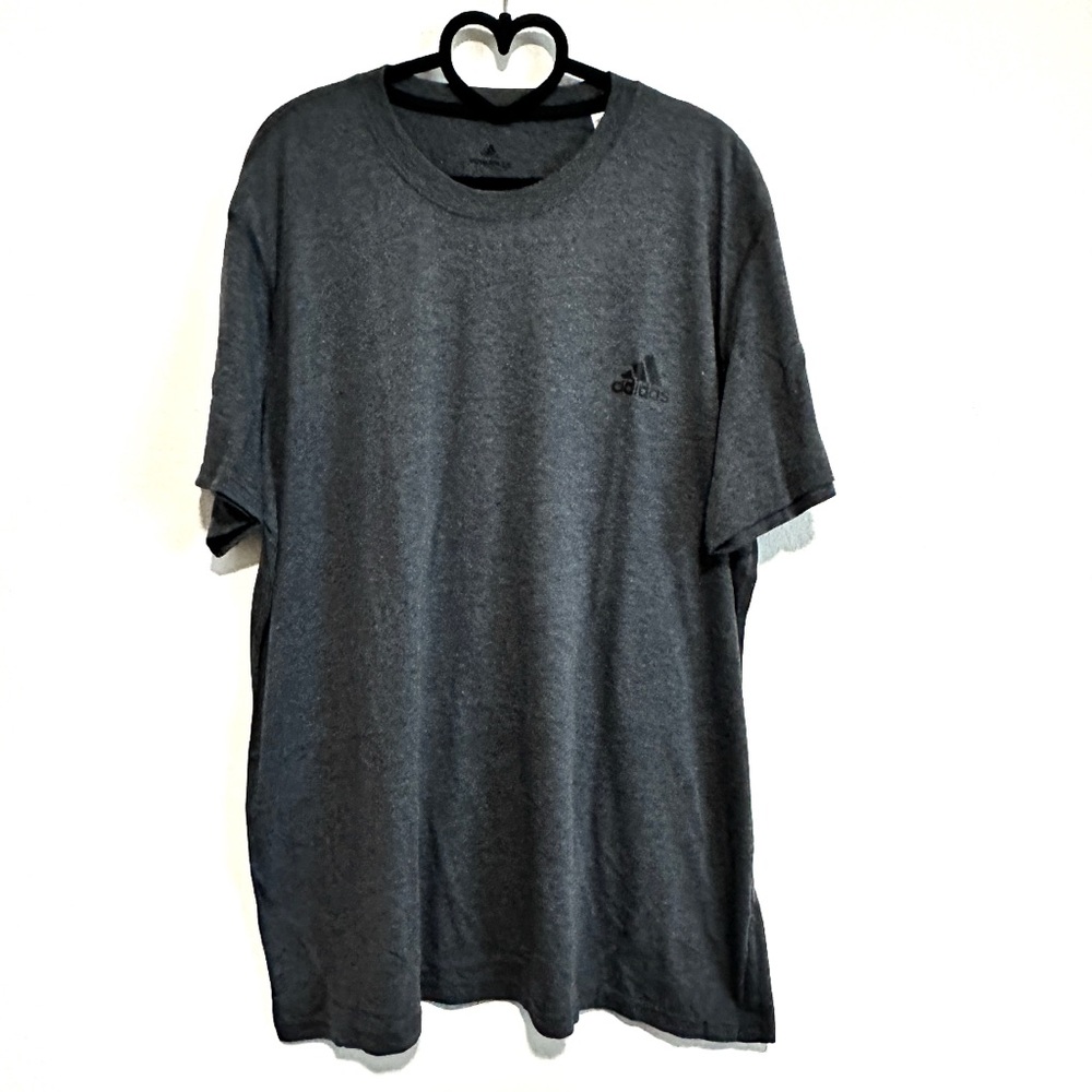 Adidas Blue / Gray Ultimate 2.0 Crew Neck Short Sleeve Tee Size XXL